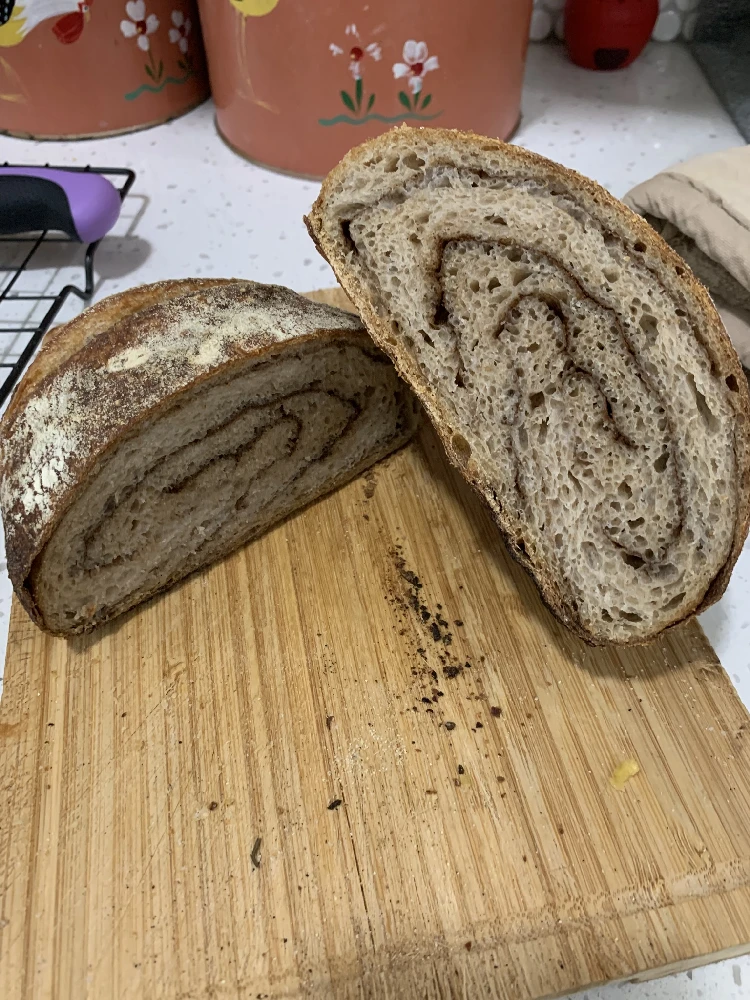 Cinnamon Swirl Sourdough