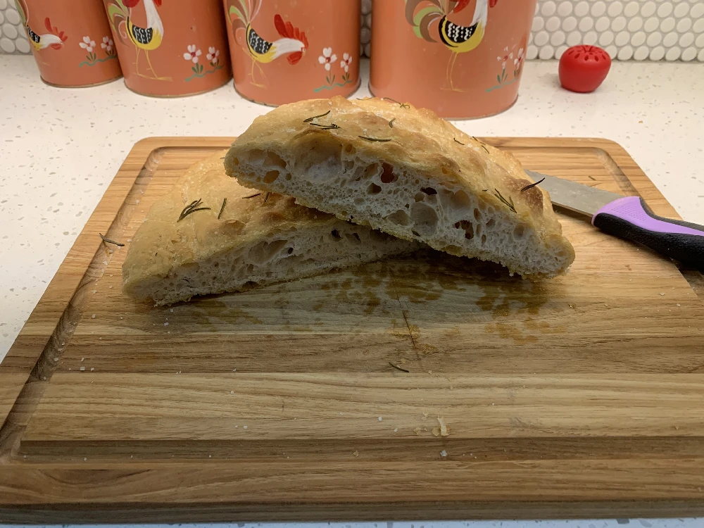 Sea Salt Sourdough Focaccia
